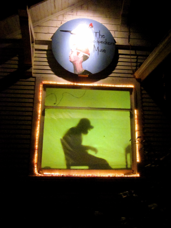 Front Window @ the Woodpecker's Muse - 4